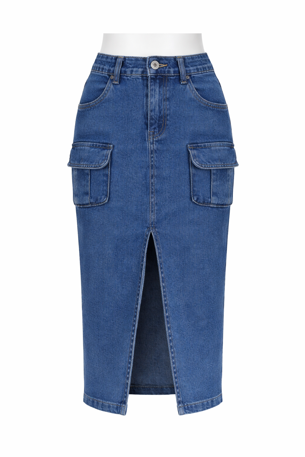 Casual Denim Skirt